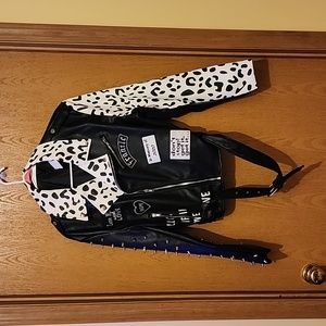 Faux Leather Punk Jacket